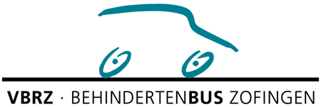 Logo VBRZ Auto Illustration türkis farbigen linien
